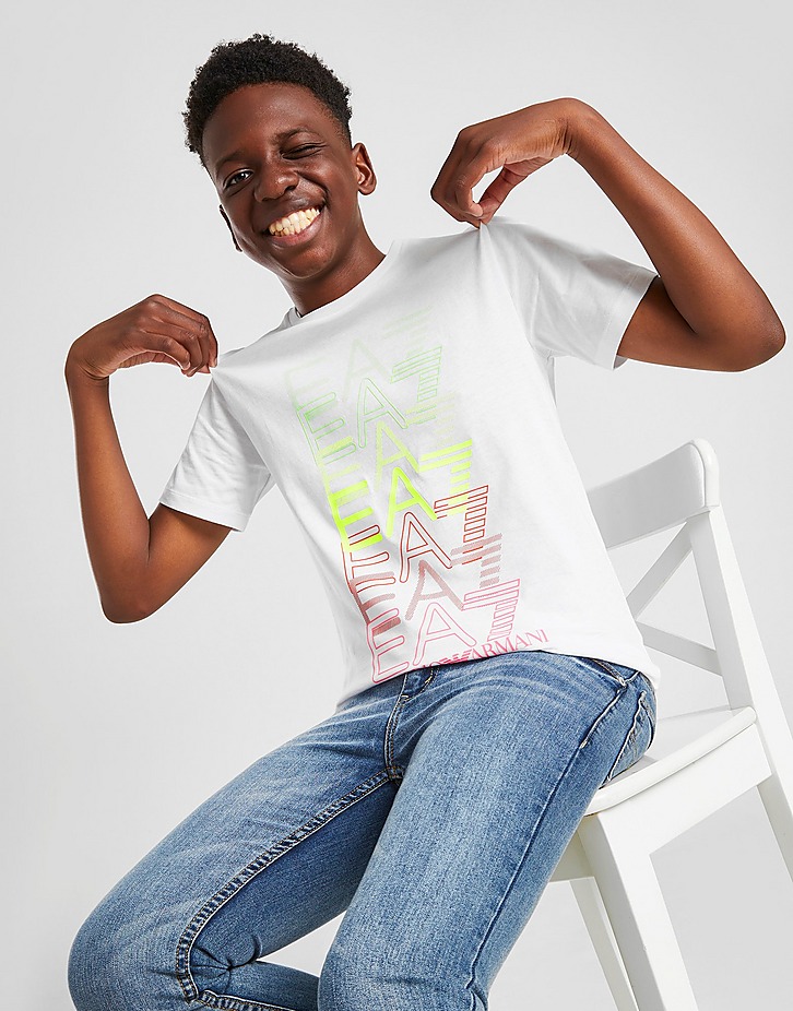 Emporio Armani EA7 Fluorescent T-Shirt Junior